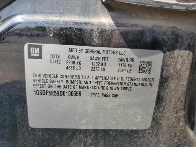 1G6DF5E59D0100558 - 2013 CADILLAC CTS LUXURY COLLECTION 黑色 照片 12