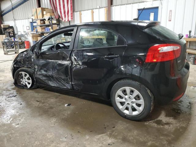 KNADN5A39D6157647 - 2013 KIA RIO EX BLACK photo 2