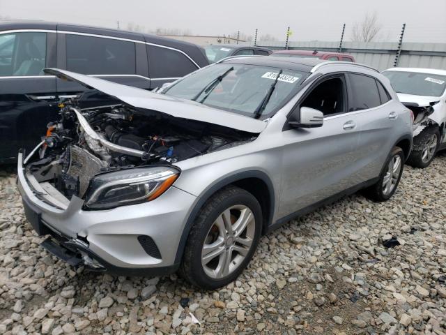 WDCTG4GBXHJ320496 - 2017 MERCEDES-BENZ GLA 250 4MATIC SILVER photo 1