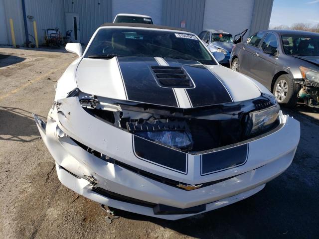 2G1FK3DJ0F9226698 - 2015 CHEVROLET CAMARO 2SS WHITE photo 5