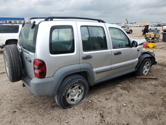 1J4GL48K15W624410 - 2005 JEEP LIBERTY SPORT SILVER photo 3