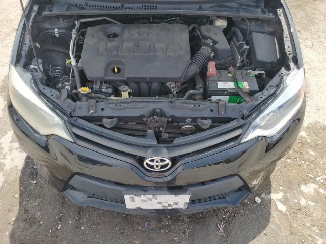 2T1BURHE2EC218410 - 2014 TOYOTA COROLLA L BLACK photo 11