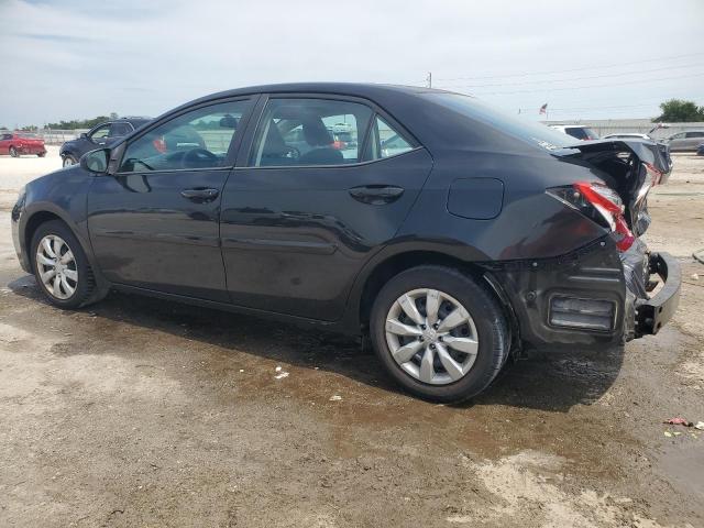2T1BURHE2EC218410 - 2014 TOYOTA COROLLA L BLACK photo 2