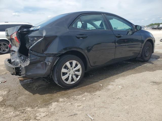 2T1BURHE2EC218410 - 2014 TOYOTA COROLLA L BLACK photo 3