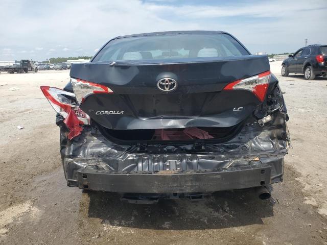 2T1BURHE2EC218410 - 2014 TOYOTA COROLLA L BLACK photo 6