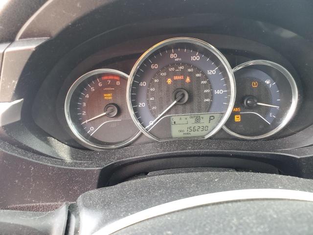 2T1BURHE2EC218410 - 2014 TOYOTA COROLLA L BLACK photo 9