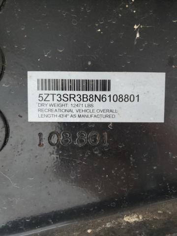 5ZT3SR3B8N6108801 - 2022 FOREST RIVER SABRE M-38DBQ TWO TONE photo 10