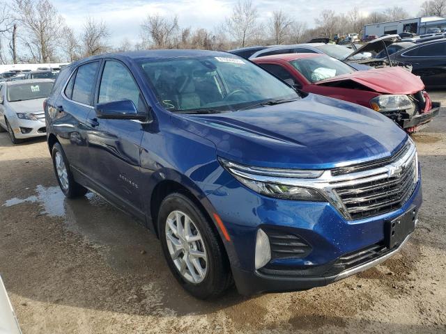 3GNAXUEG3PS127672 - 2023 CHEVROLET EQUINOX LT BLUE photo 4