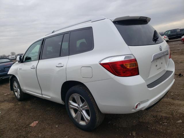 5TDDK3EH6AS040013 - 2010 TOYOTA HIGHLANDER LIMITED WHITE photo 2