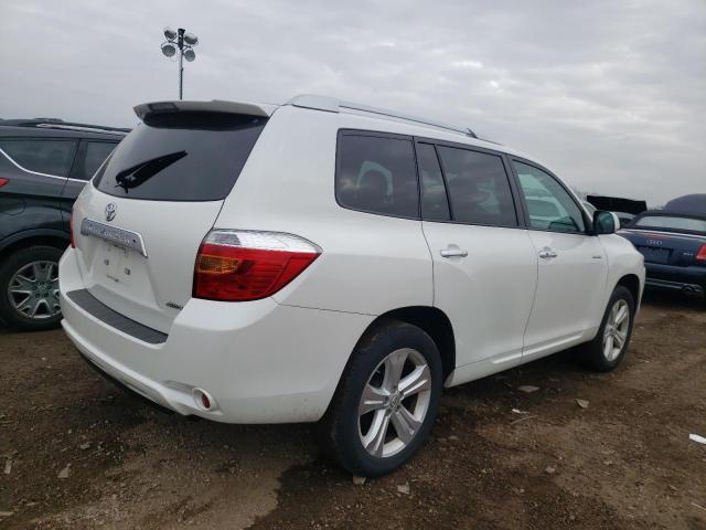 5TDDK3EH6AS040013 - 2010 TOYOTA HIGHLANDER LIMITED WHITE photo 3