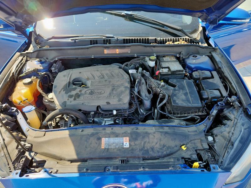 3FA6P0HDXJR197960 - 2018 FORD FUSION SE Mavi foto 11