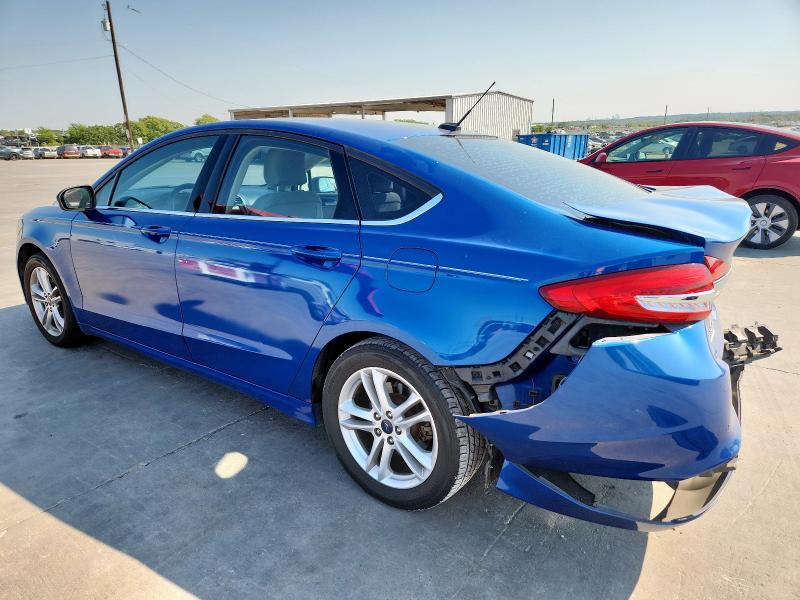 3FA6P0HDXJR197960 - 2018 FORD FUSION SE Mavi foto 2
