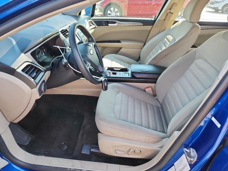 3FA6P0HDXJR197960 - 2018 FORD FUSION SE Mavi foto 7