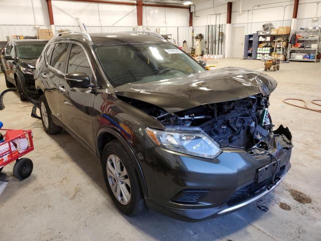 5N1AT2MV1FC883896 - 2015 NISSAN ROGUE S GRAY photo 4