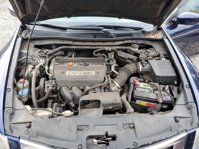 1HGCP26828A096187 - 2008 HONDA ACCORD EXL BLUE photo 11