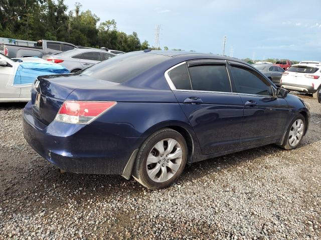 1HGCP26828A096187 - 2008 HONDA ACCORD EXL BLUE photo 3