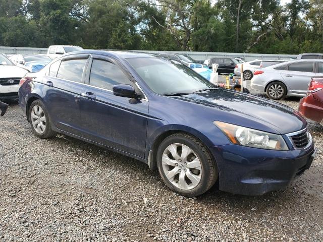1HGCP26828A096187 - 2008 HONDA ACCORD EXL BLUE photo 4