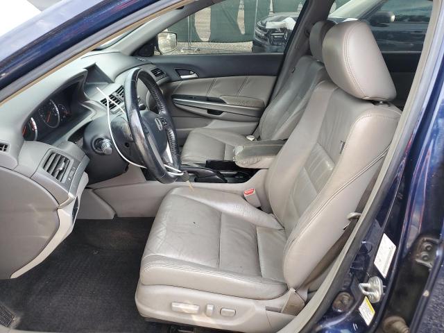 1HGCP26828A096187 - 2008 HONDA ACCORD EXL BLUE photo 7