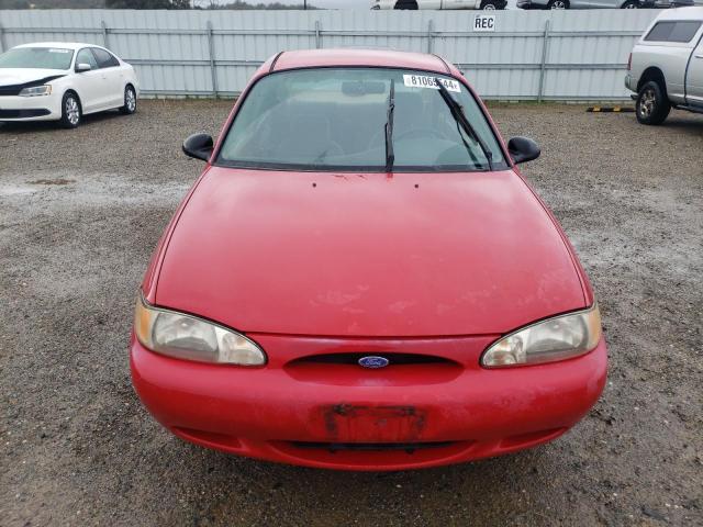 1FALP13P6VW344062 - 1997 FORD ESCORT LX RED photo 5