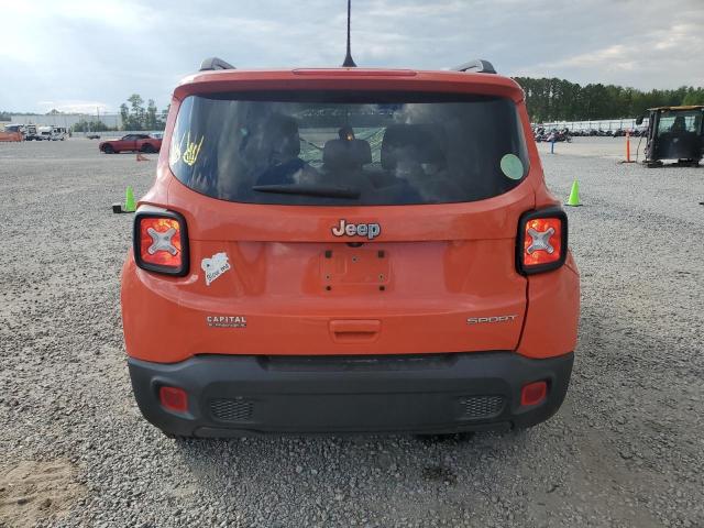 ZACNJAAB5LPL86208 - 2020 JEEP RENEGADE SPORT Narıncı foto 6