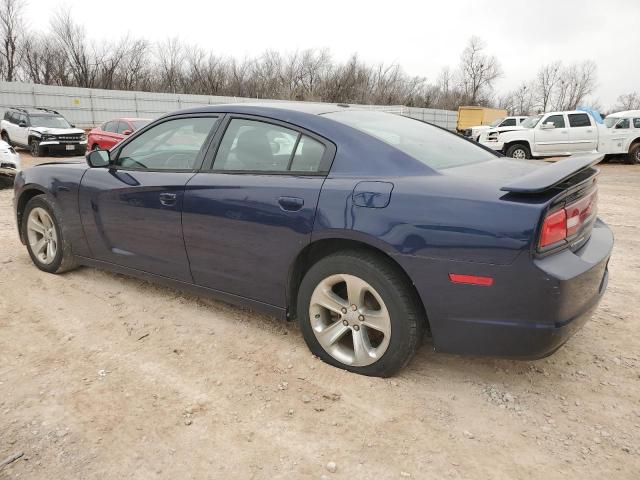 2C3CDXBG2EH147027 - 2014 DODGE CHARGER SE BLUE photo 2