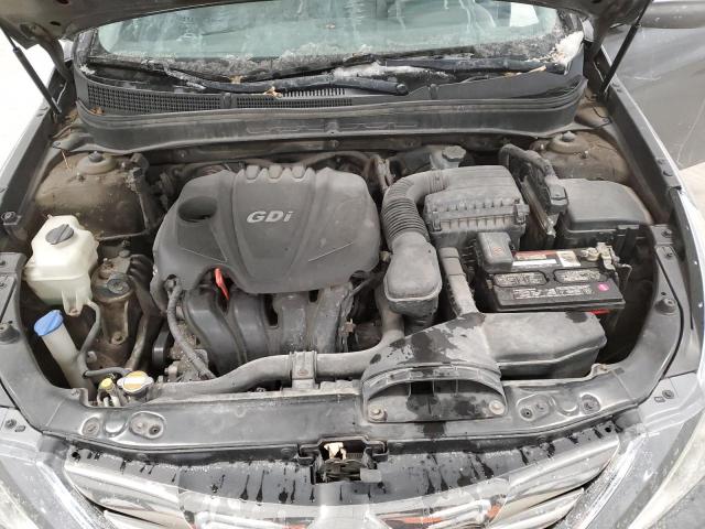 5NPEB4ACXBH244308 - 2011 HYUNDAI SONATA GLS GRAY photo 11