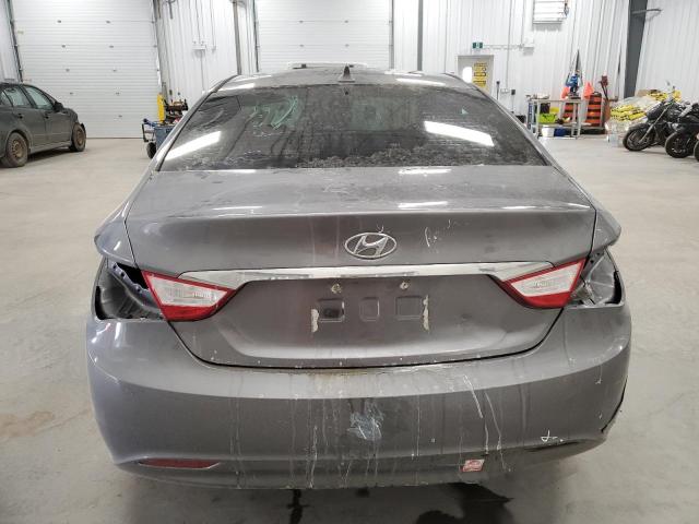 5NPEB4ACXBH244308 - 2011 HYUNDAI SONATA GLS GRAY photo 6