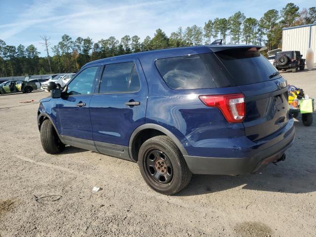 1FM5K8AR5GGA71896 - 2016 FORD EXPLORER POLICE INTERCEPTOR 蓝色 照片 2