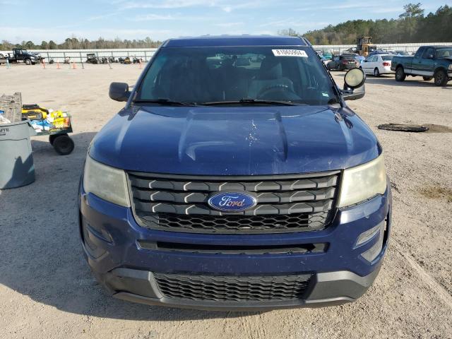 1FM5K8AR5GGA71896 - 2016 FORD EXPLORER POLICE INTERCEPTOR 蓝色 照片 5
