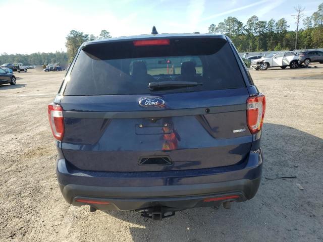 1FM5K8AR5GGA71896 - 2016 FORD EXPLORER POLICE INTERCEPTOR 蓝色 照片 6