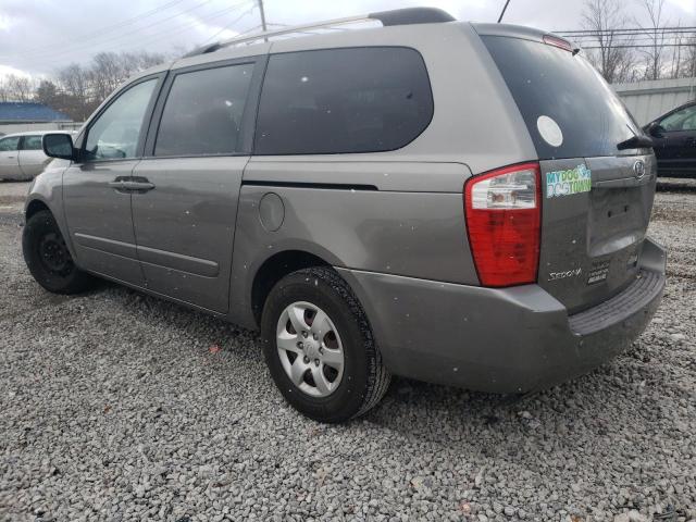 KNDMG4C3XA6343441 - 2010 KIA SEDONA LX GRAY photo 2