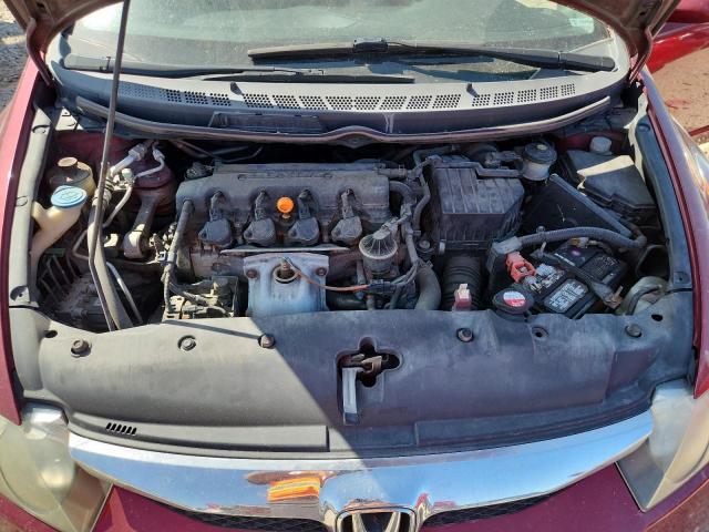 19XFA1E63AE012128 - 2010 HONDA CIVIC LX-S Շագանակագույն լուսանկար 11