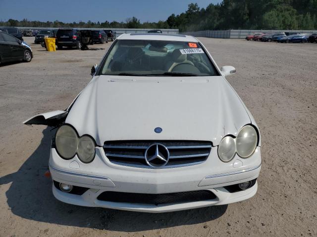 WDBTJ75J66F172459 - 2006 MERCEDES-BENZ CLK 500 WHITE photo 5