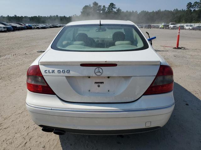WDBTJ75J66F172459 - 2006 MERCEDES-BENZ CLK 500 WHITE photo 6