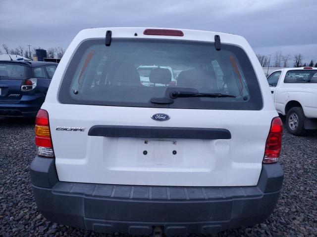 1FMYU02ZX7KA98614 - 2007 FORD ESCAPE XLS WHITE photo 6