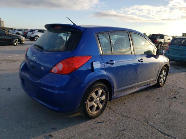 3N1BC1CP3BL507093 - 2011 NISSAN VERSA S BLUE photo 3