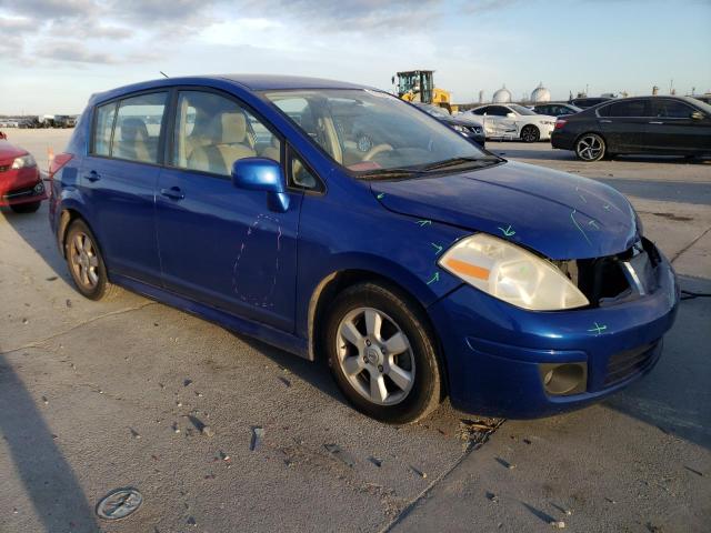 3N1BC1CP3BL507093 - 2011 NISSAN VERSA S BLUE photo 4