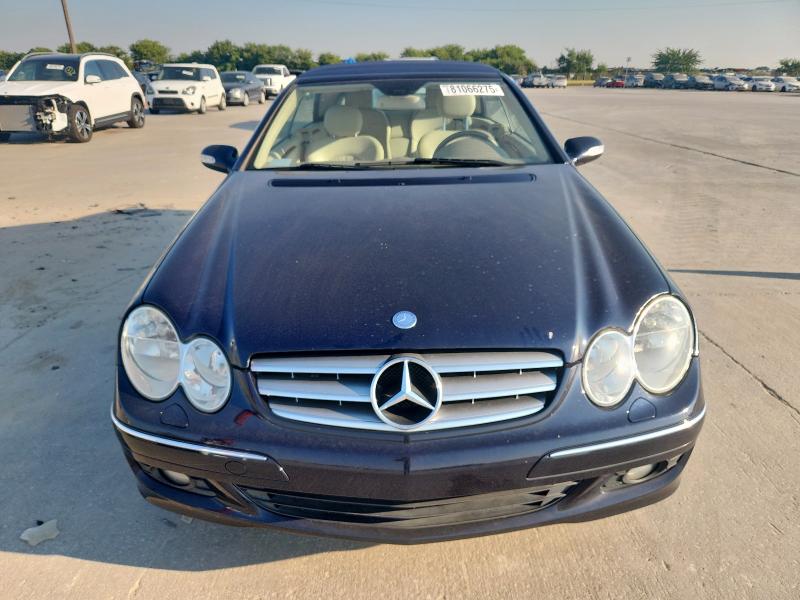WDBTK56F38T091547 - 2008 MERCEDES-BENZ CLK 350 BLUE photo 5