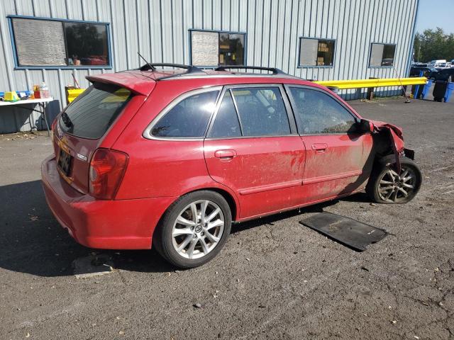 JM1BJ246821462528 - 2002 MAZDA PROTEGE PR5 Rojo foto 3