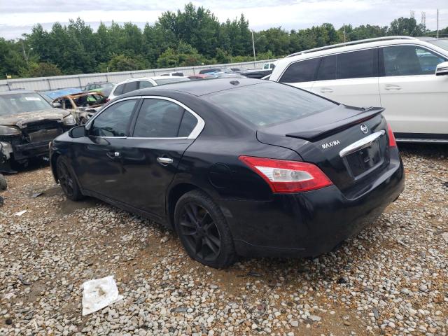 1N4AA5APXAC866630 - 2010 NISSAN MAXIMA S BLACK photo 2