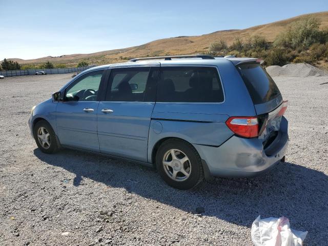 5FNRL38845B080440 - 2005 HONDA ODYSSEY TOURING ლურჯი ფოტო 2