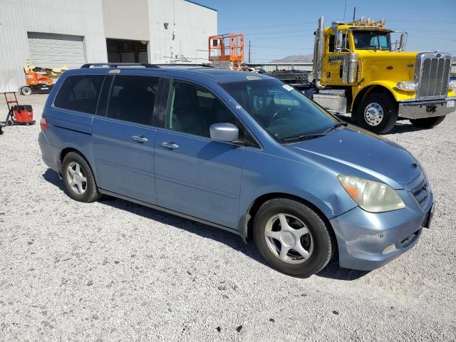 5FNRL38845B080440 - 2005 HONDA ODYSSEY TOURING ლურჯი ფოტო 4