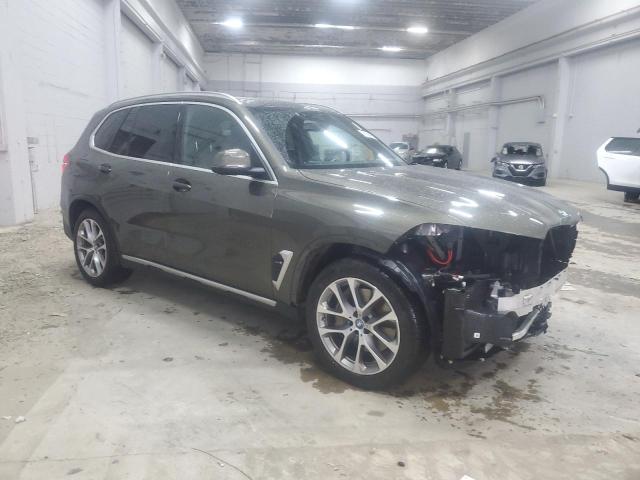 5UX43EU0XR9T09420 - 2024 BMW X5 XDRIVE50E GREEN photo 4