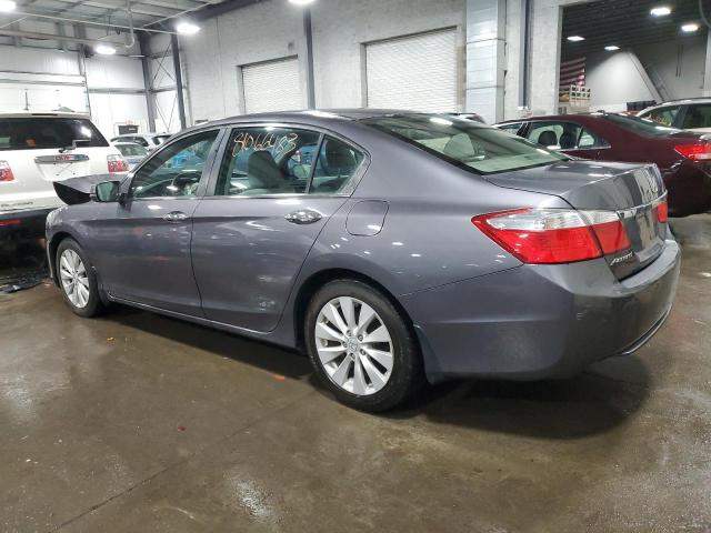 1HGCR2F72EA065390 - 2014 HONDA ACCORD EX GRAY photo 2