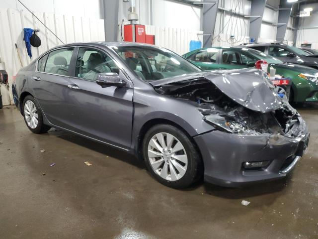 1HGCR2F72EA065390 - 2014 HONDA ACCORD EX GRAY photo 4