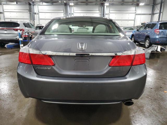 1HGCR2F72EA065390 - 2014 HONDA ACCORD EX GRAY photo 6