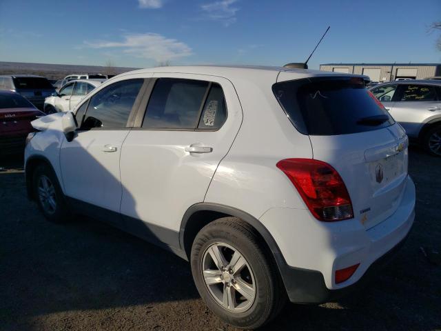 KL7CJKSB0LB059768 - 2020 CHEVROLET TRAX LS WHITE photo 2