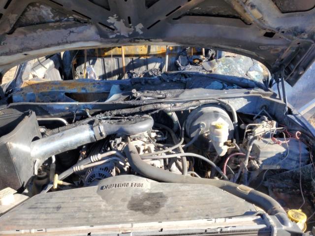 1B7HF16Y41S732593 - 2001 DODGE RAM 1500 BLUE photo 11