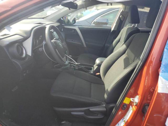 2T3BFREV3GW414962 - 2016 TOYOTA RAV4 LE ORANGE photo 7