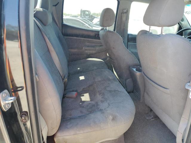5TELU42N57Z358786 - 2007 TOYOTA TACOMA DOUBLE CAB შავი ფოტო 10